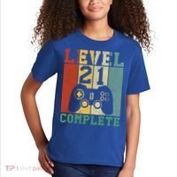 21 Birthday Level 21 Complete Meaningful Gift Kids T-Shirt thumb 2