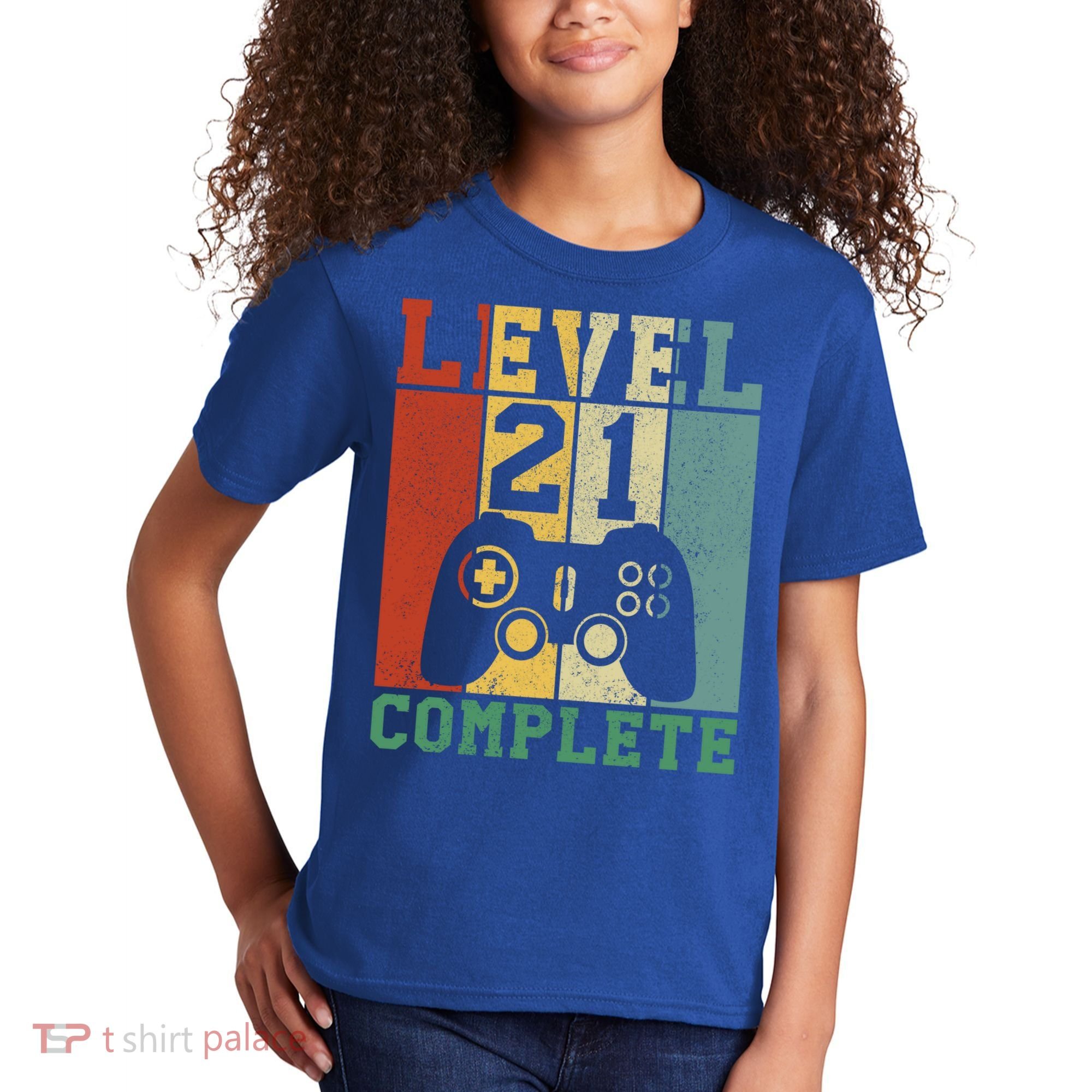 21 Birthday Level 21 Complete Meaningful Gift Kids T-Shirt