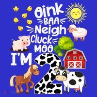2nd Birthday Oink Baa Neigh Cluck Moo I'm 2 Farm Birthday Kids Hoodie thumb 5
