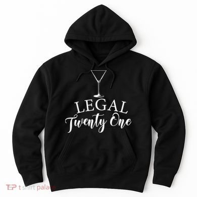 21st Birthday Squad Celebration Graphic Hoodie
