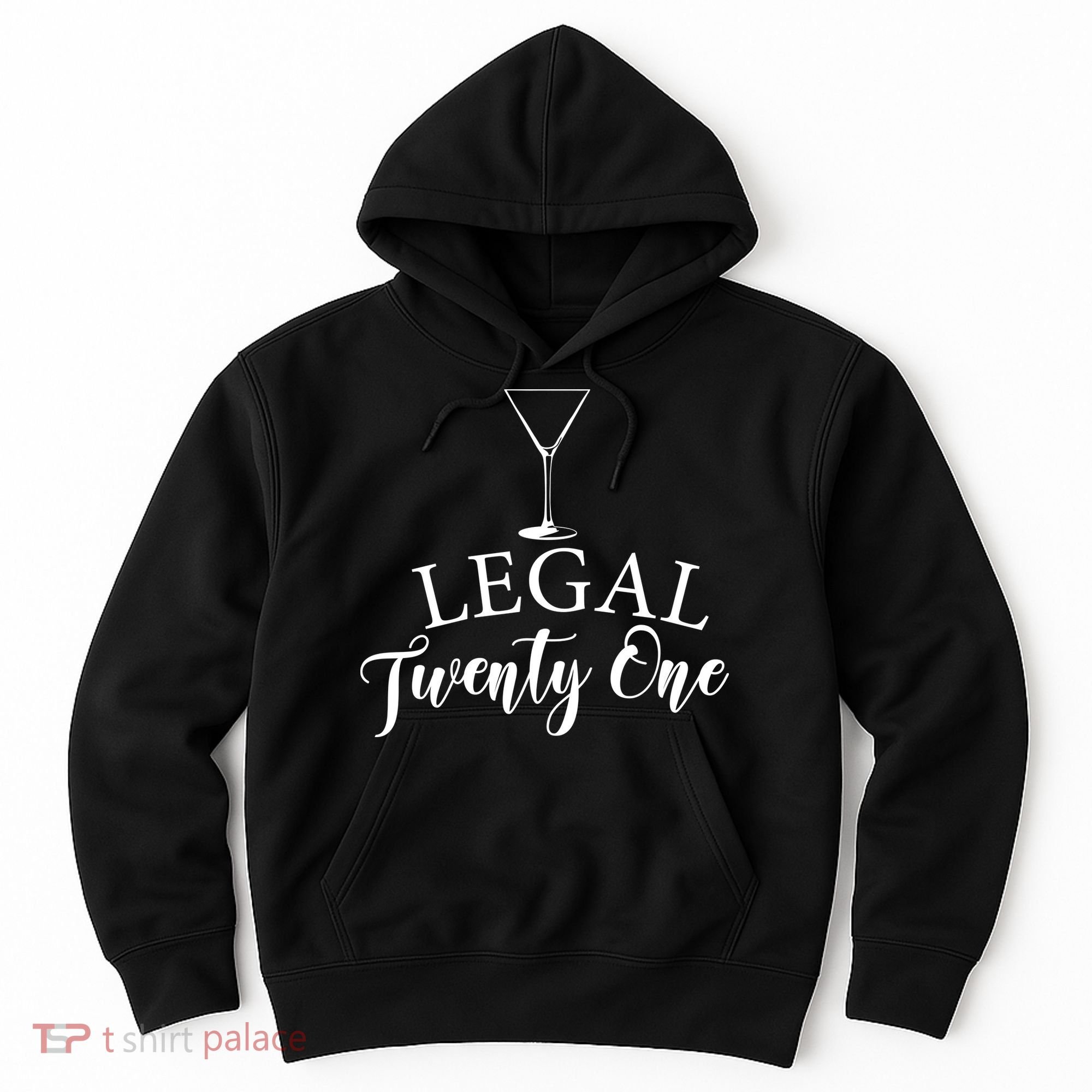 21st Birthday Squad Celebration Graphic Hoodie