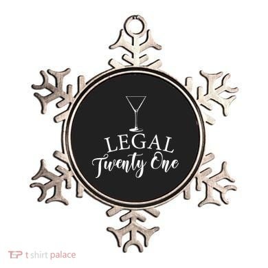21st Birthday Squad Celebration Graphic Ornament