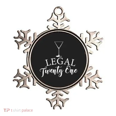 21st Birthday Squad Celebration Graphic Ornament