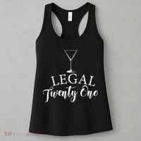 21st Birthday Squad Celebration Graphic Women's Tank Top thumb 3