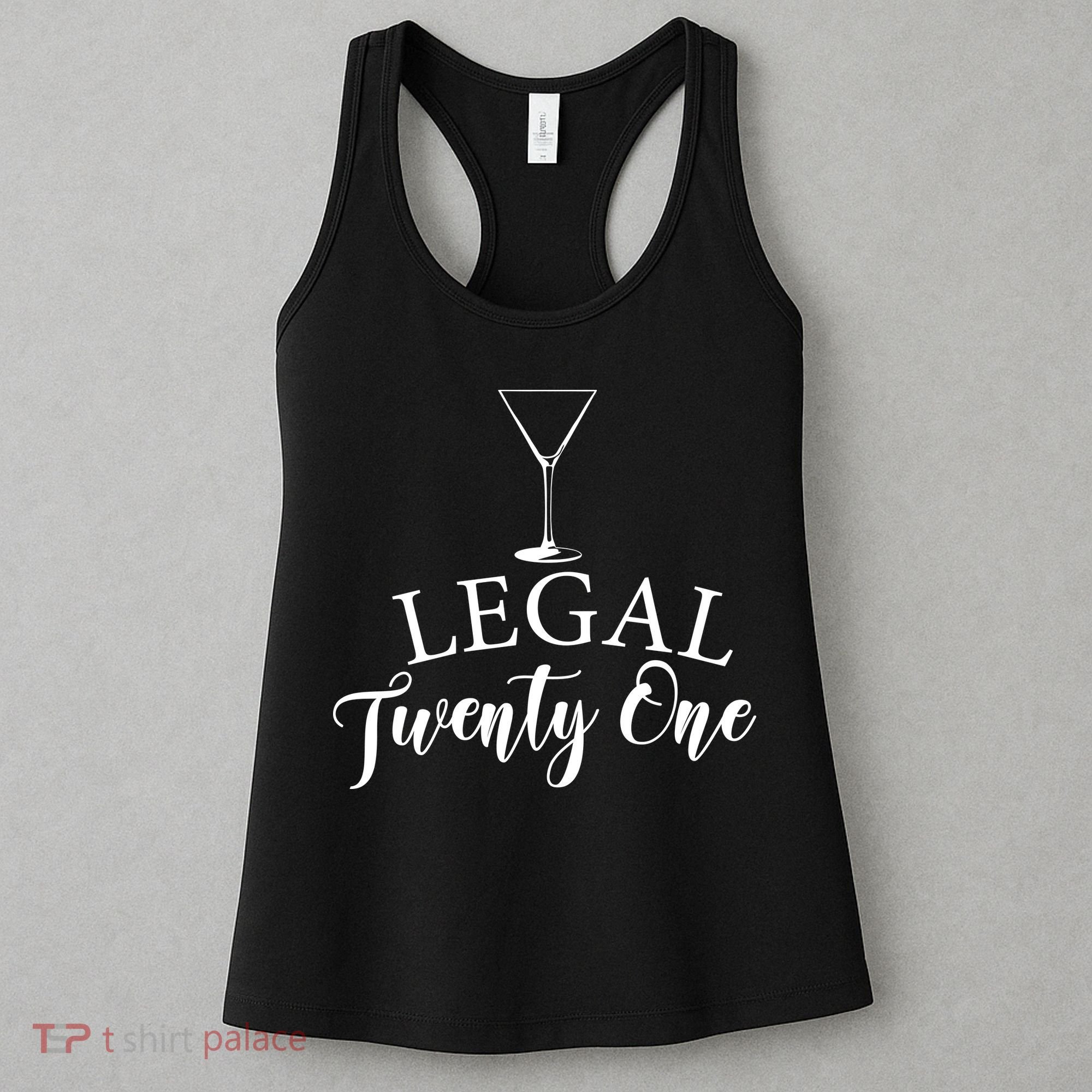 21st Birthday Squad Celebration Graphic Women's Tank Top
