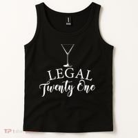 21st Birthday Squad Celebration Graphic Tank Top thumb 2