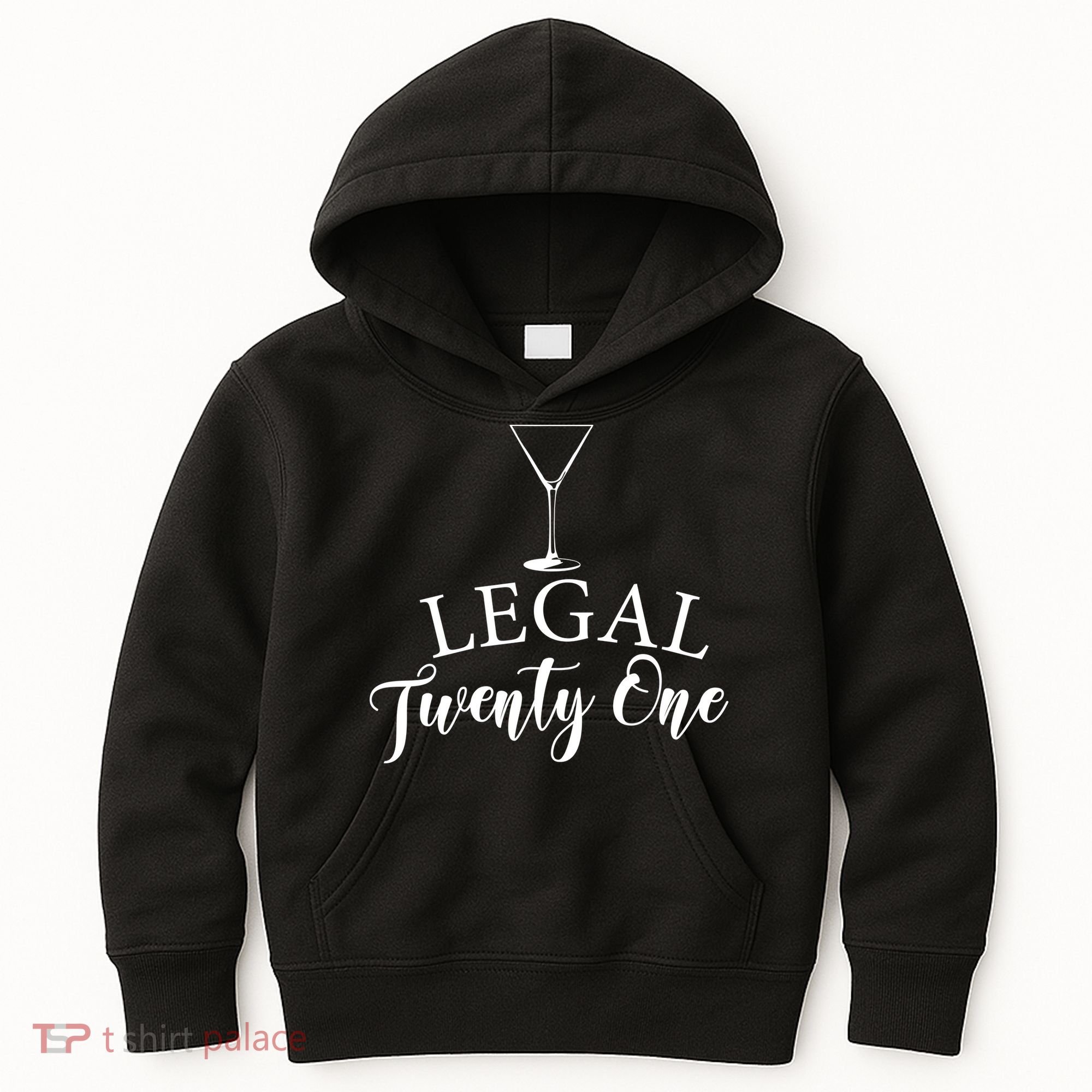21st Birthday Squad Celebration Graphic Kids Hoodie