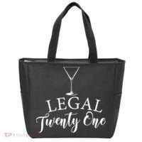 21st Birthday Squad Celebration Graphic Tote Bag thumb 0