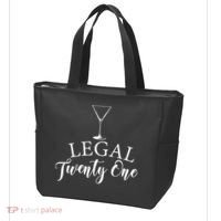 21st Birthday Squad Celebration Graphic Tote Bag thumb 3