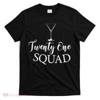 21st Birthday Squad Celebration Graphic T-Shirt thumb 0