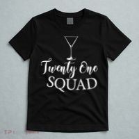 21st Birthday Squad Celebration Graphic T-Shirt thumb 5