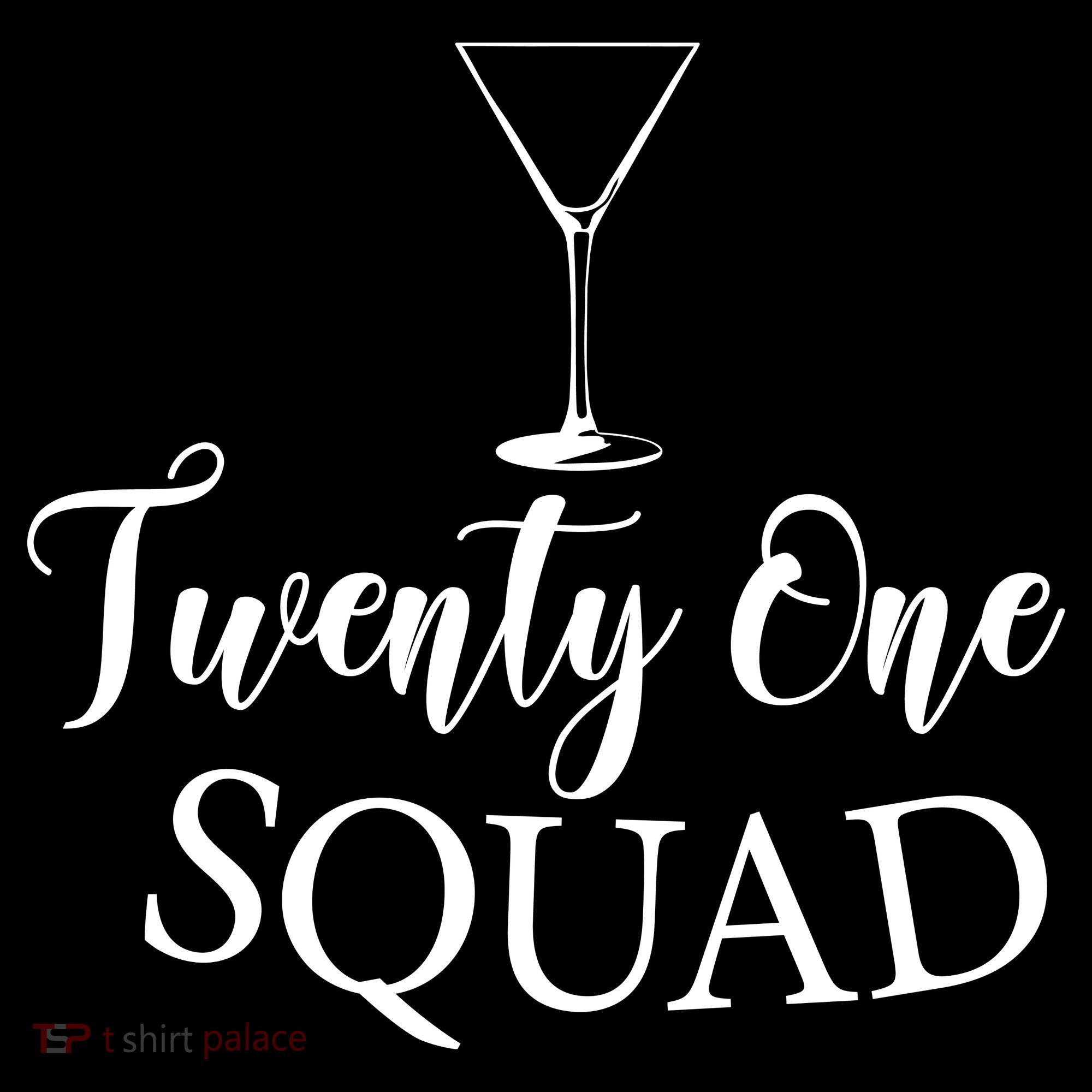 21st Birthday Squad Celebration Graphic Kids Sweatshirt