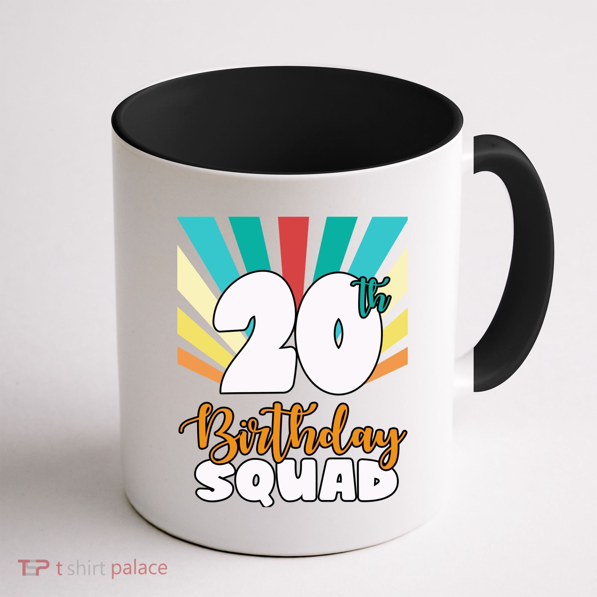 20th Birthday Squad 20 Years Old Coffee Mug