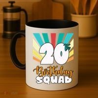 20th Birthday Squad 20 Years Old Coffee Mug thumb 4