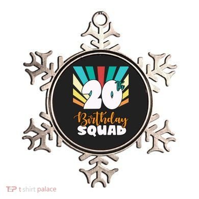 20th Birthday Squad 20 Years Old Ornament