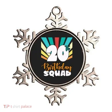 20th Birthday Squad 20 Years Old Ornament