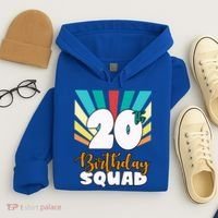 20th Birthday Squad 20 Years Old Hoodie thumb 4