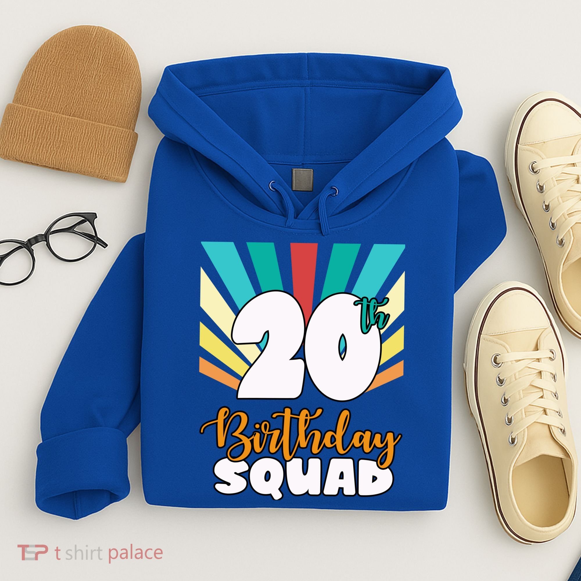 20th Birthday Squad 20 Years Old Hoodie