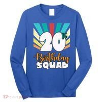 20th Birthday Squad 20 Years Old Long Sleeve Shirt thumb 0
