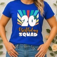 20th Birthday Squad 20 Years Old Women's T-Shirt thumb 2
