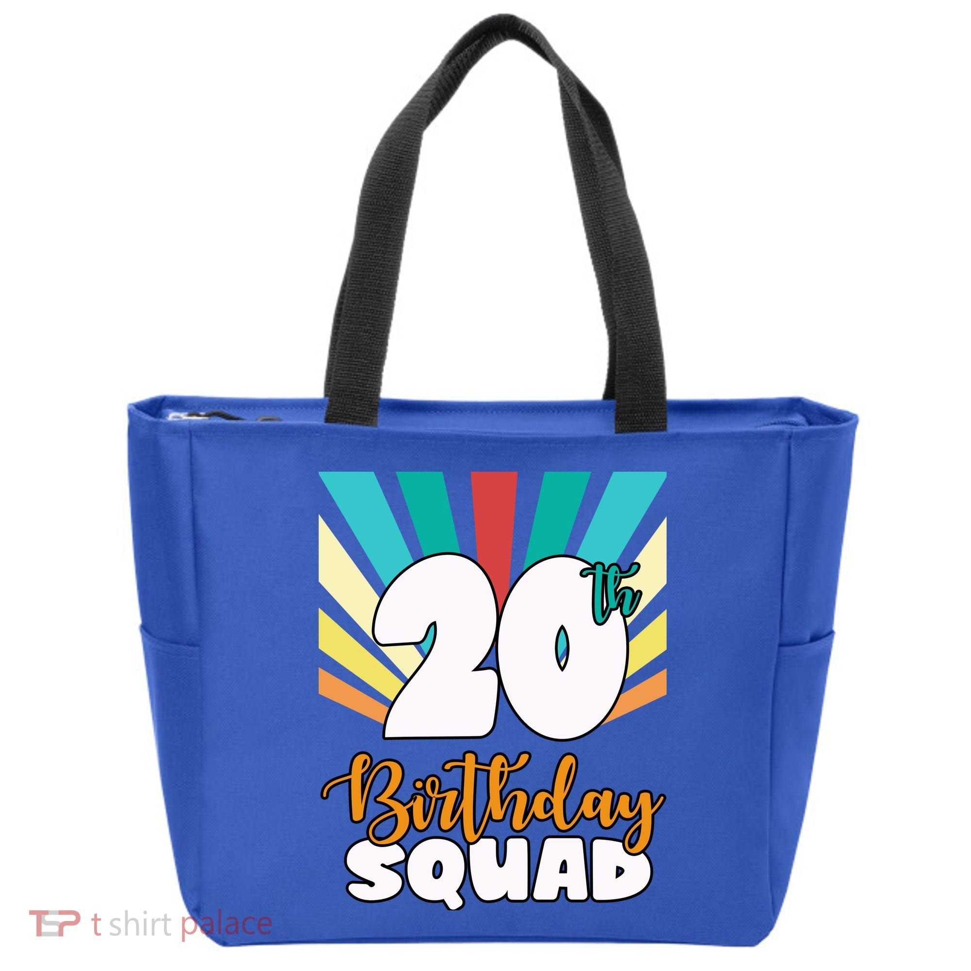 20th Birthday Squad 20 Years Old Tote Bag