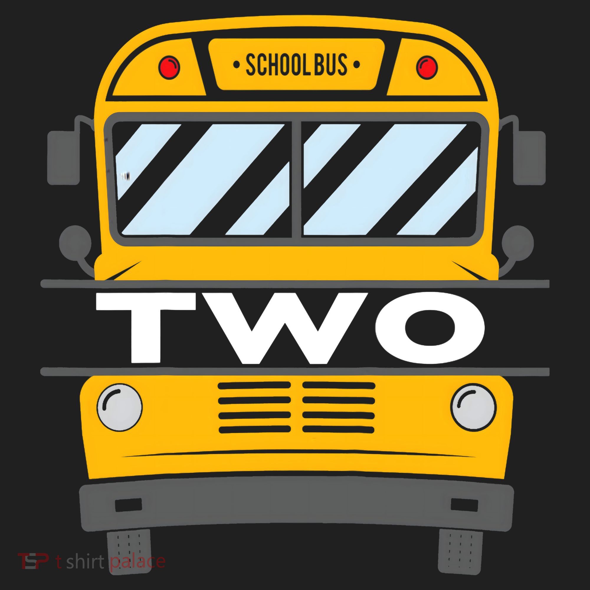 2nd Birthday School Bus theme party Women's Sweatshirt