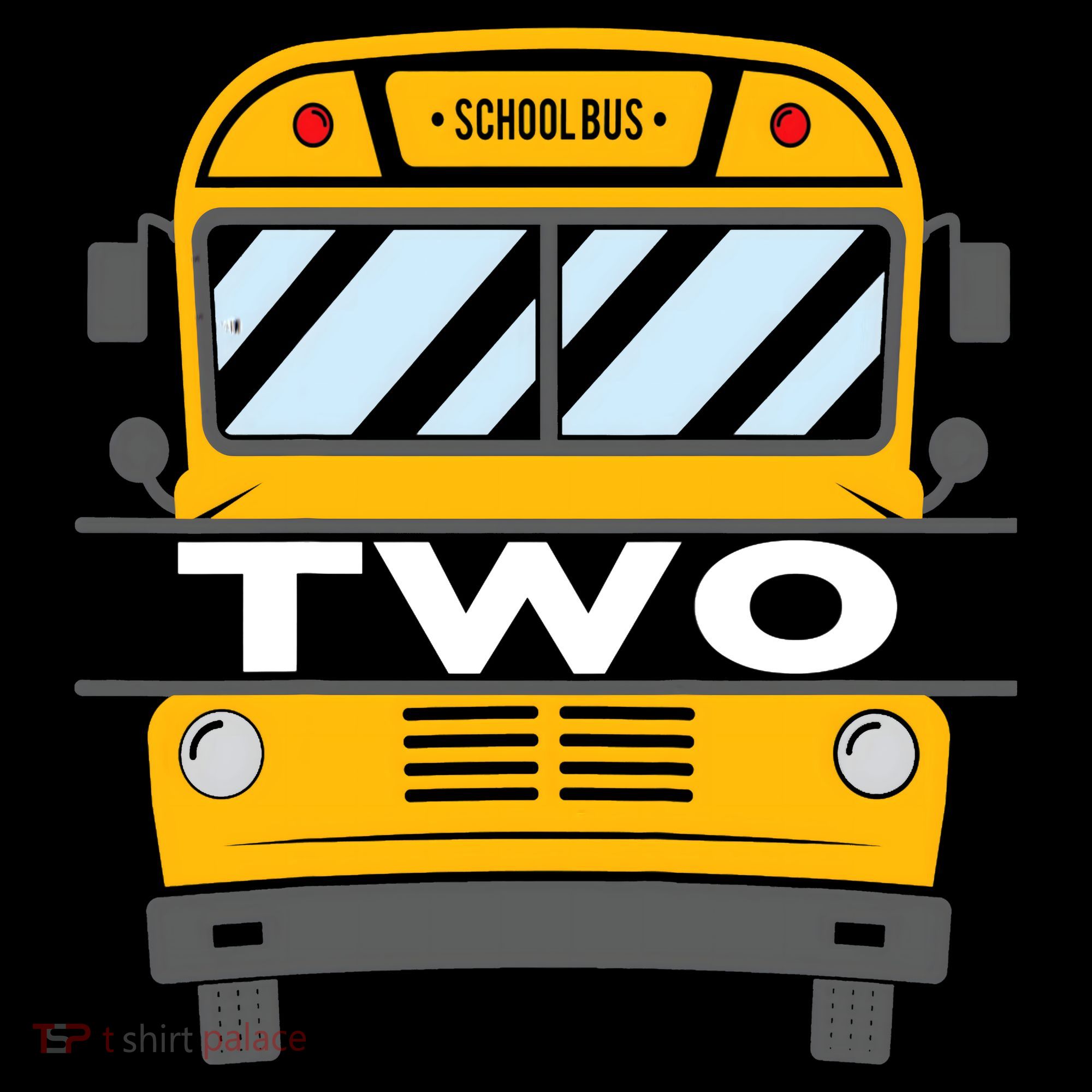 2nd Birthday School Bus theme party Hoodie