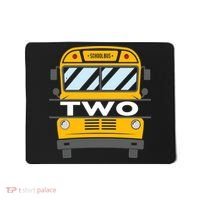 2nd Birthday School Bus theme party Mousepad thumb 0