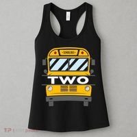 2nd Birthday School Bus theme party Women's Tank Top thumb 3