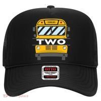2nd Birthday School Bus theme party Hat thumb 0