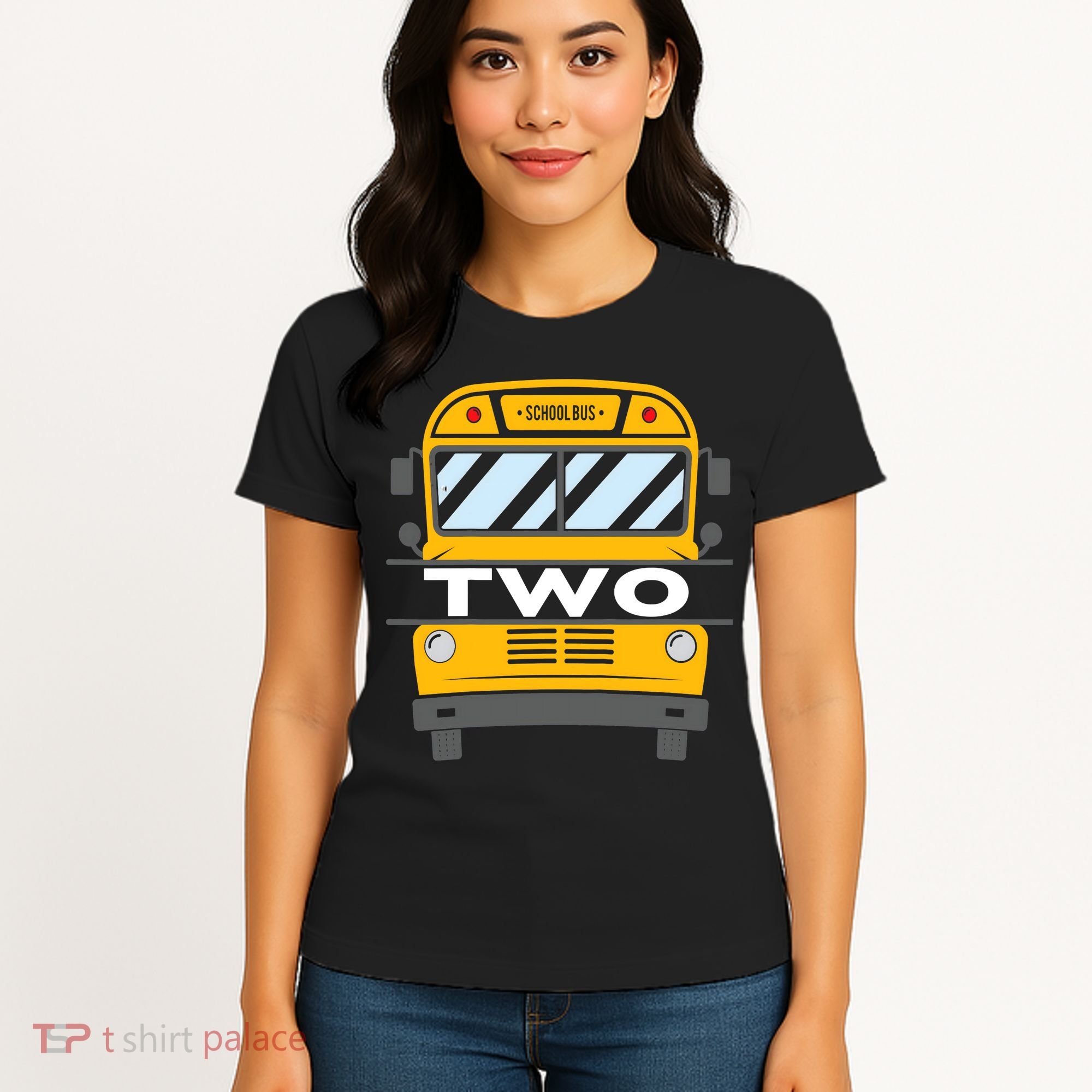 2nd Birthday School Bus theme party Women's T-Shirt