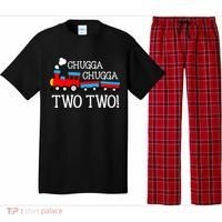 2nd Birthday Train Chugga Chugga Two Two Pajama Set thumb 0