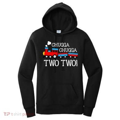 2nd Birthday Train Chugga Chugga Two Two Women's Hoodie