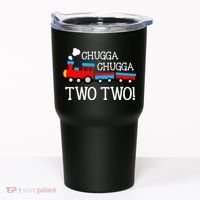 2nd Birthday Train Chugga Chugga Two Two Tumbler thumb 0