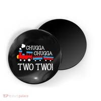 2nd Birthday Train Chugga Chugga Two Two Magnet thumb 0