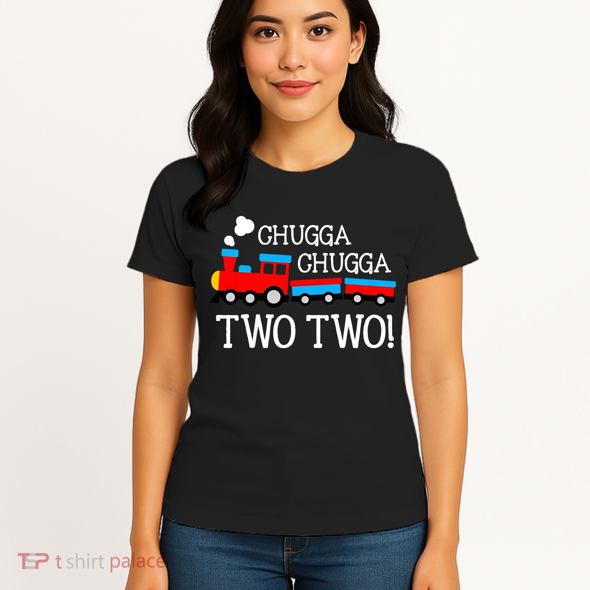 2nd Birthday Train Chugga Chugga Two Two Women's T-Shirt
