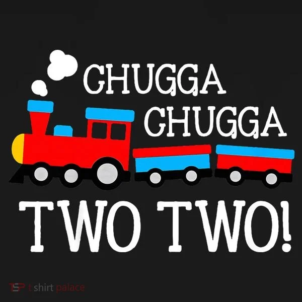 2nd Birthday Train Chugga Chugga Two Two Women's T-Shirt