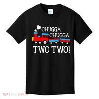 2nd Birthday Train Chugga Chugga Two Two Kids T-Shirt thumb 0