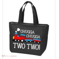 2nd Birthday Train Chugga Chugga Two Two Tote Bag thumb 3