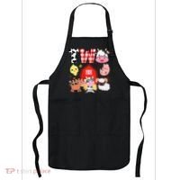 2nd Birthday Two Year Old Farm Theme Animals Birthday Party Apron thumb 0