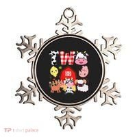 2nd Birthday Two Year Old Farm Theme Animals Birthday Party Ornament thumb 0