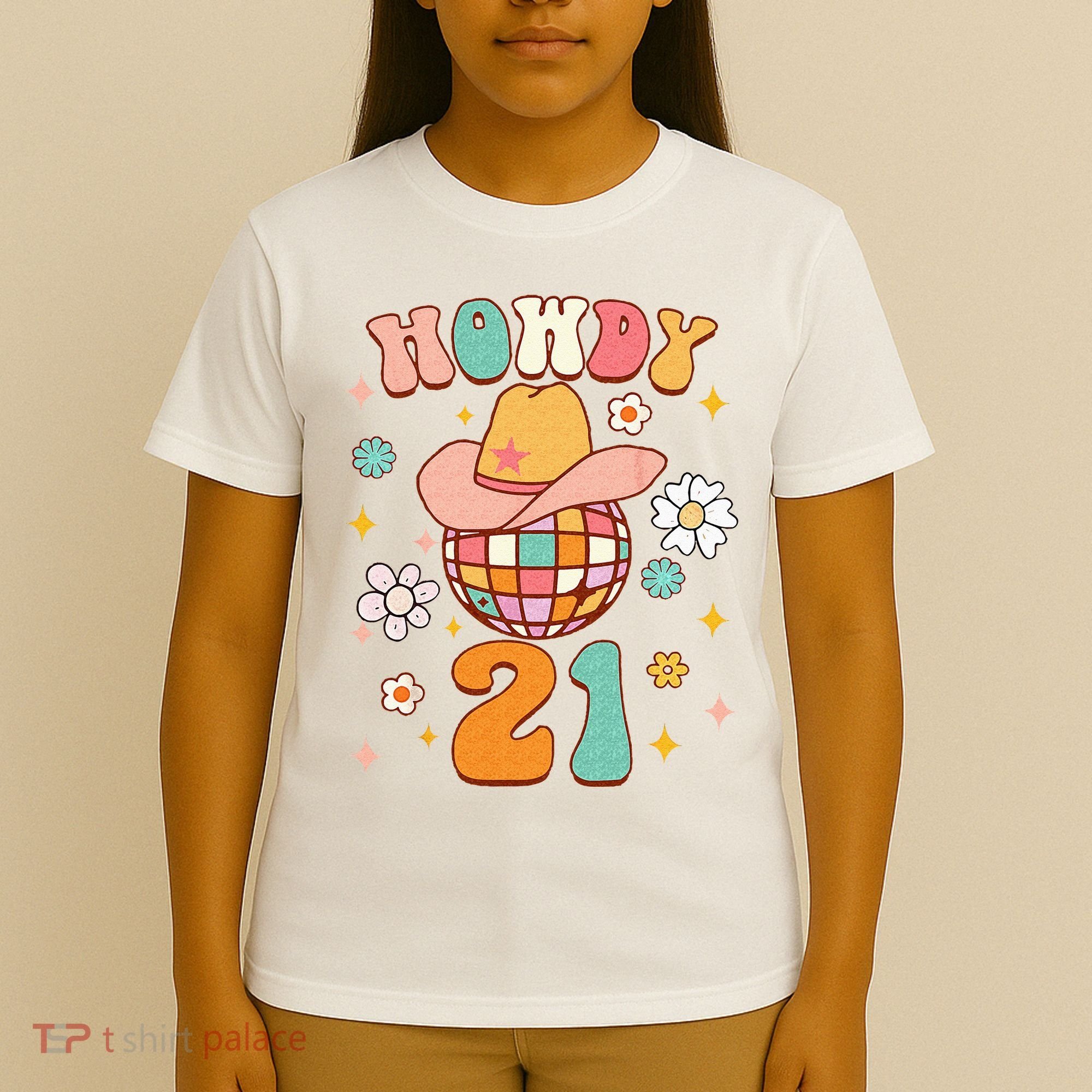 21st Birthday Western Life Howdy 21 Wild West Country Life T-Shirt