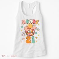 21st Birthday Western Life Howdy 21 Wild West Country Life Women's Tank Top thumb 0