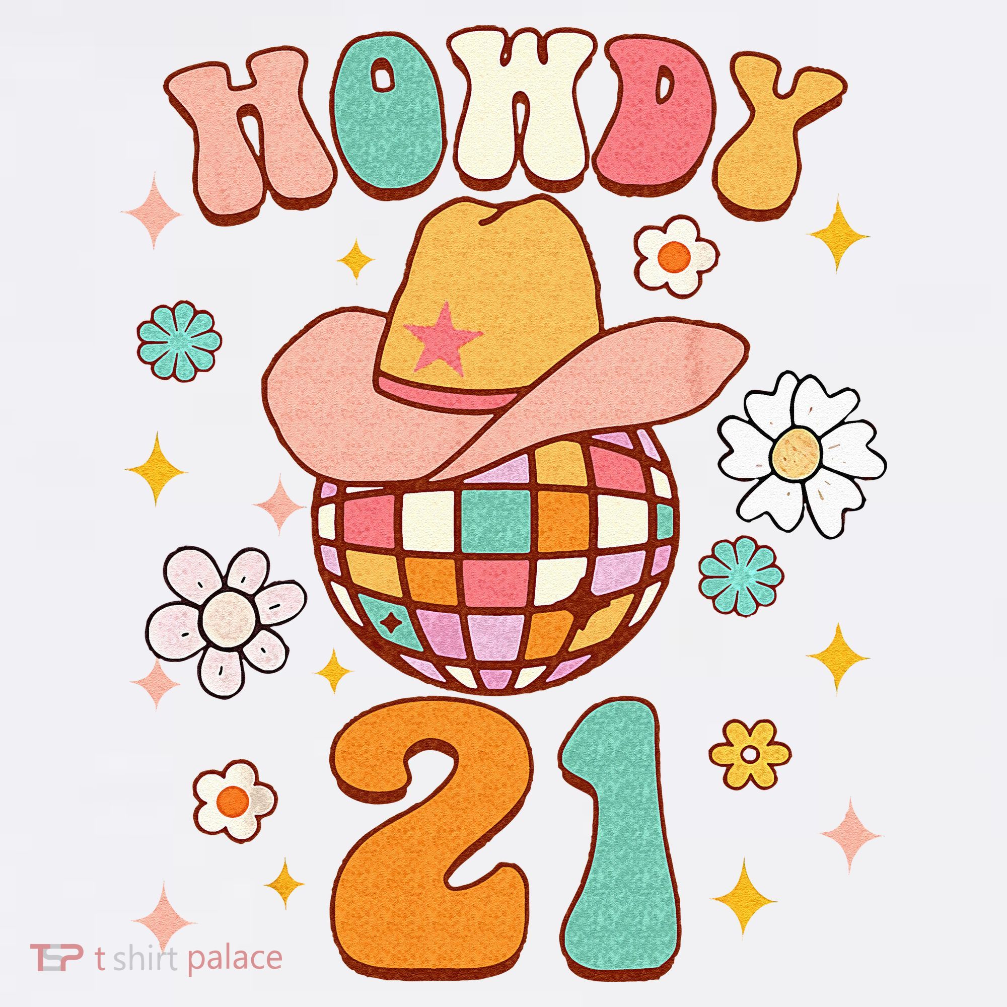 21st Birthday Western Life Howdy 21 Wild West Country Life Women's Tank Top