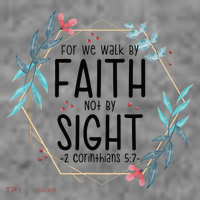 2 Corinthians 5:7 For We Walk By Faith Not By Sight Toddler Hoodie thumb 2