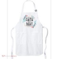 2 Corinthians 5:7 For We Walk By Faith Not By Sight Apron thumb 0