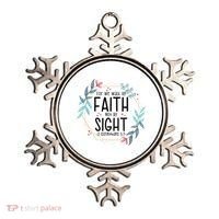 2 Corinthians 5:7 For We Walk By Faith Not By Sight Ornament thumb 0