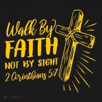 2 Corinthians 5:7 For We Walk By Faith Not By Sight Toddler Hoodie thumb 2