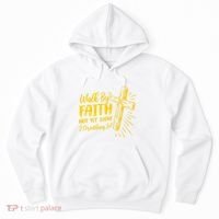 2 Corinthians 5:7 For We Walk By Faith Not By Sight Hoodie thumb 0