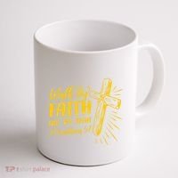 2 Corinthians 5:7 For We Walk By Faith Not By Sight Coffee Mug thumb 1
